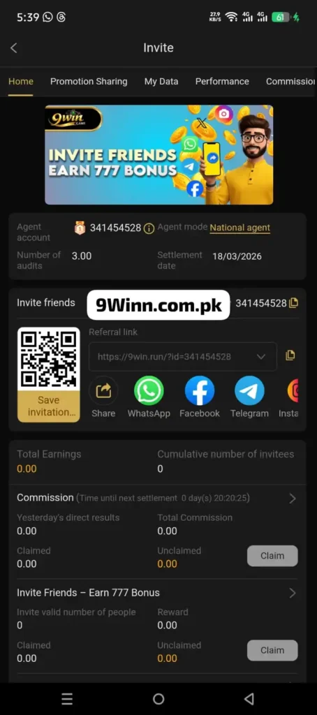 9 WIN APP