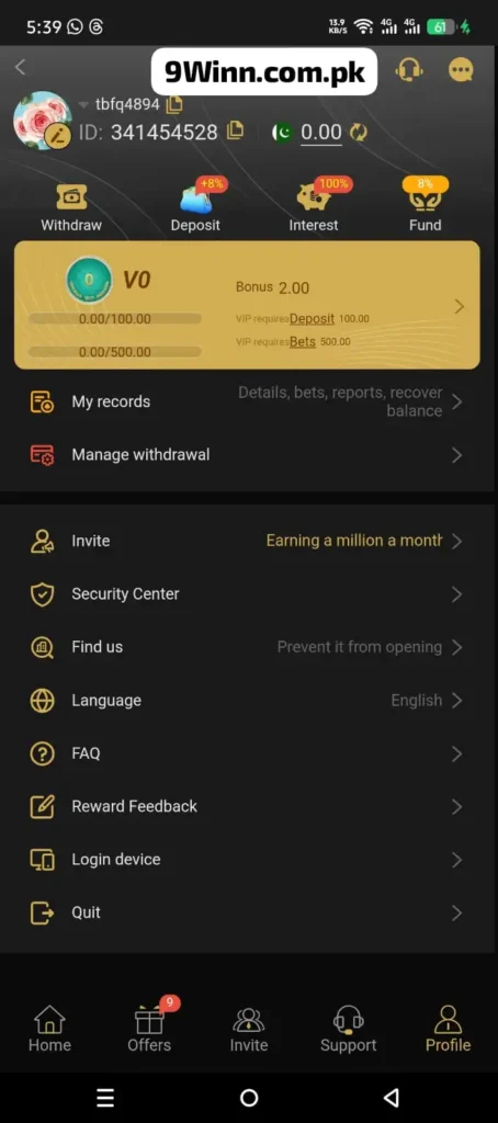 9Win Game Download APK